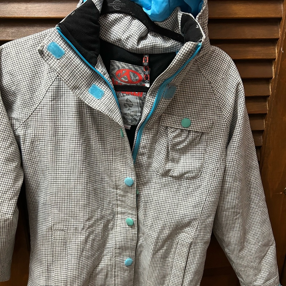 Girls ski/snowboard Gingham outfit